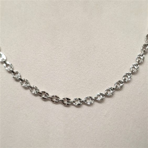 Collana Fanton Gioielli Uomo COLLANE ORO in Oro bianco L.C-74_52 - L.C-74_52